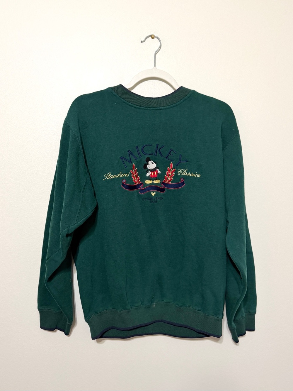 Vintage Disney Mickey Mouse Sweatshirt Large  Mickey & Co Women’s